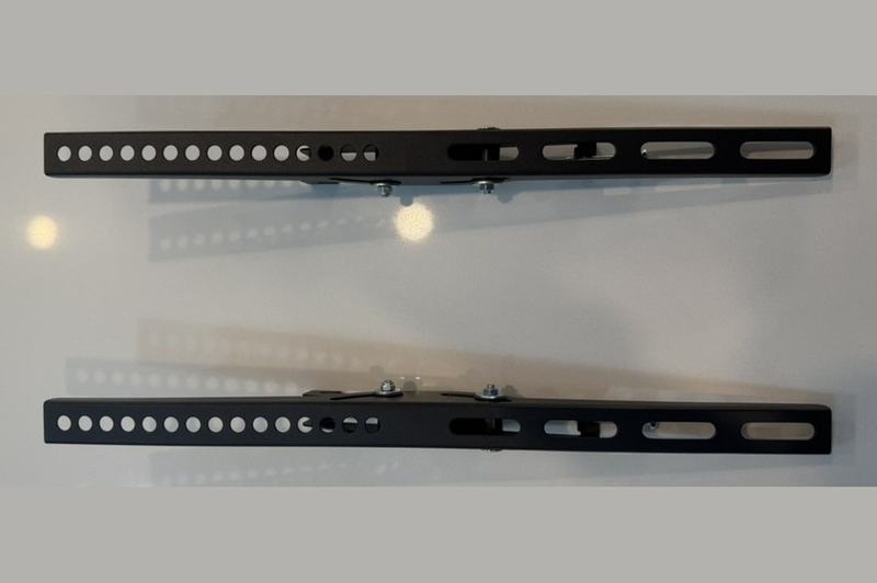 Two mounting arms